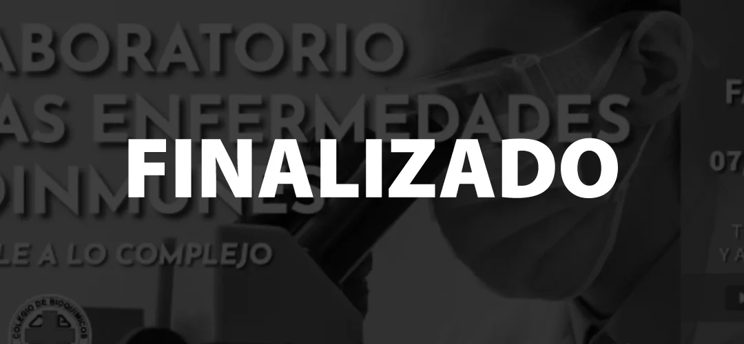 EL LABORATORIO EN LAS ENFERMEDADES AUTOINMUNES. DE LO SIMPLE A LO COMPLEJO | 23/03/2022